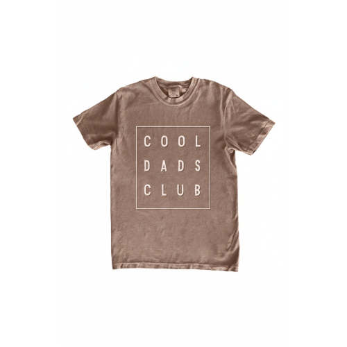 Cool Dad's Club Graphic Tee | Espresso