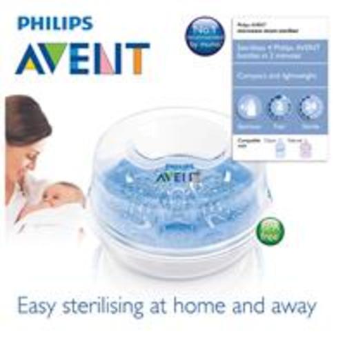 Buy Avent Microwave Steam Steriliser Set Online at Chemist Warehouse®