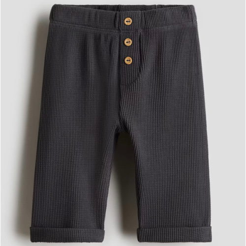 WAFFLED JERSEY PANTS