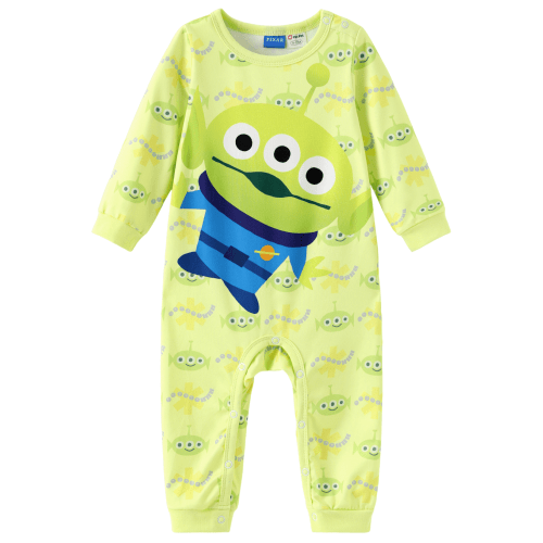 Disney Baby Clothes Toy Story Three Eyed Alien Graphic Romper Jumpsuits Bodysuits Shower Gifts Newborn Infant