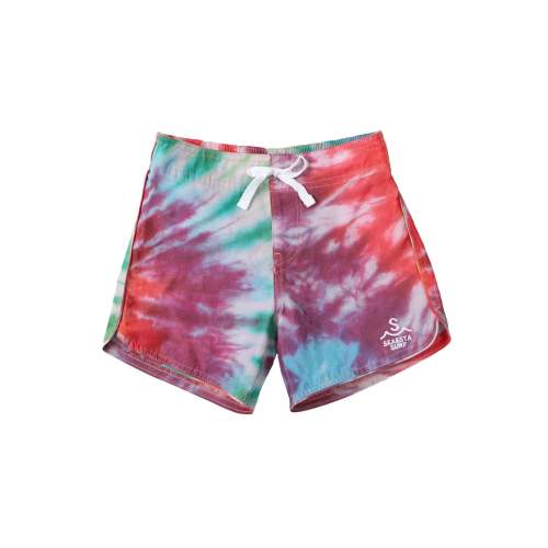 1T Seaesta Surf Boys Boardshorts – Scallop Retro Flare in Sea Ripple Tie Dye