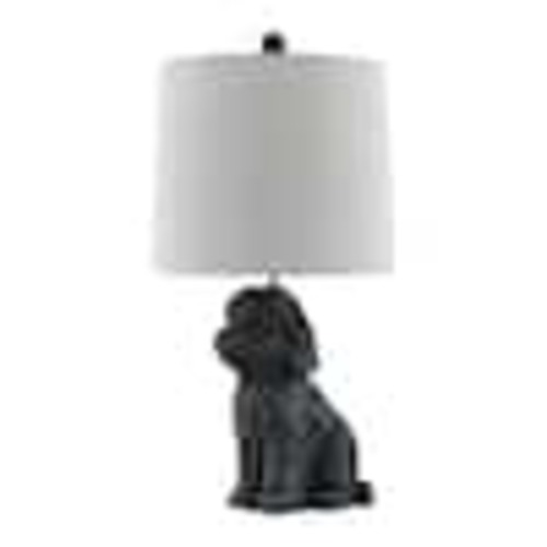 CRESTVIEW COLLECTION 23.5 in. Bronzed Novelty Table Lamp with Oat Linen EVCBAVP2176B