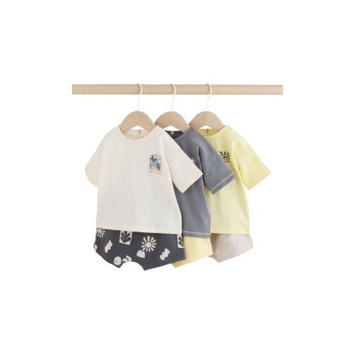 Cotton T-Shirts & Shorts Assorted 6-Pack
