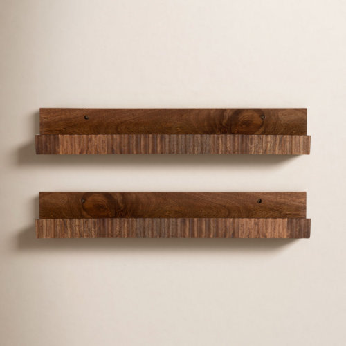 Ebern Designs Two-Piece Picture Ledge Shelf Set & Reviews | Wayfair