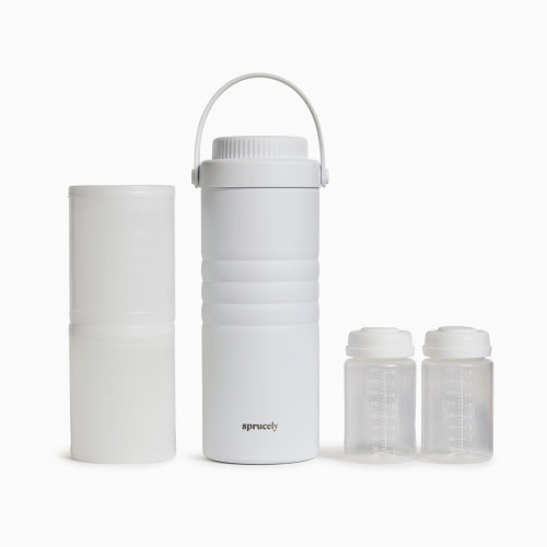 Sprucely Breast Milk Cooler Bottle