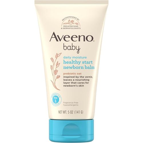 Aveeno Baby Healthy Start Newborn Balm, Fragrance-Free, 5 oz