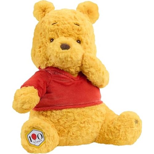 Just Play Disney Winnie the Pooh 100th Anniversary Deluxe Plush
