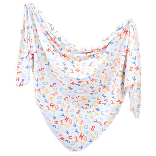 Knit Swaddle Blanket - Webster