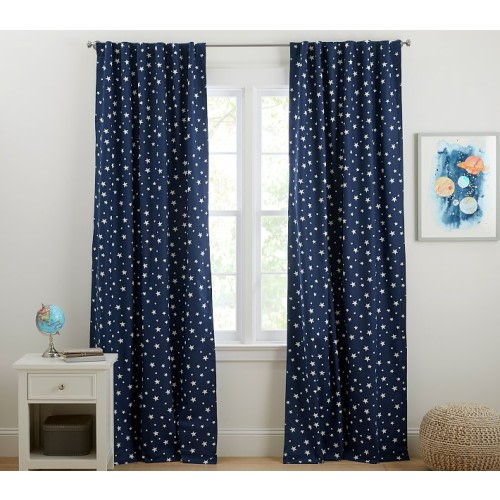 Shining Star Glow-in-the-Dark Blackout Curtain