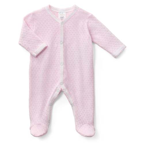 Paty Knit Solid Color Footie - PatyInc