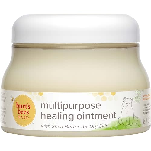Burt's Bees Baby 100% Natural Multipurpose Healing Ointment, Face & Body Baby Ointment – 7.5 Ounce Tub