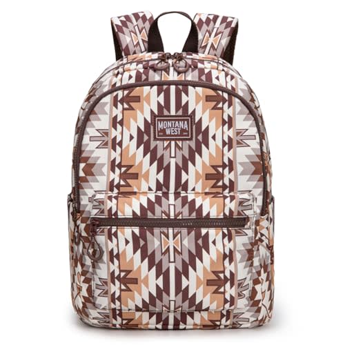 Montana West Backpack Purse for Women Western Aztec Backpack Purse Lightweight Casual Daypack for Travel