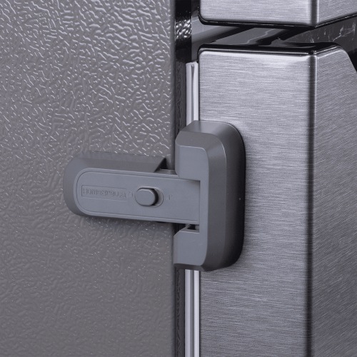 HomeBrella, Fridge Lock, Child Safety, Adhesive, White