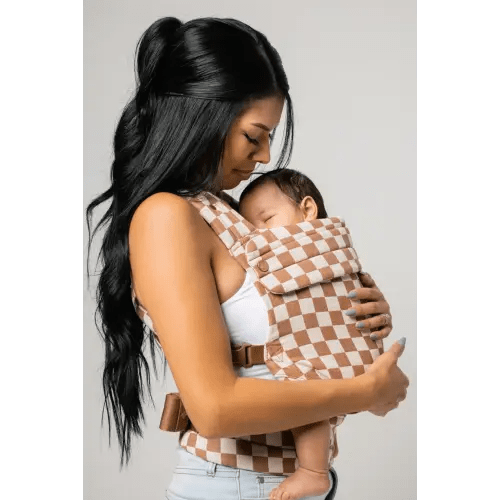 The Monarch Baby Carrier - Mocha Check