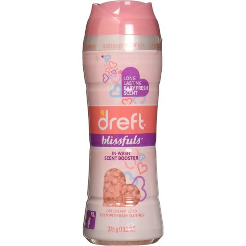 Dreft Blissful in-Wash Scent Booster Beads for Baby, Newborn or Infant, Baby Fresh Scent, 13.2 Ounce