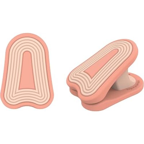 Silicone Stroller Clips, Fire, 2-Pack