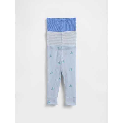 Baby First Favorites TinyRib Pull-On Pants (3-Pack) | 0-3M