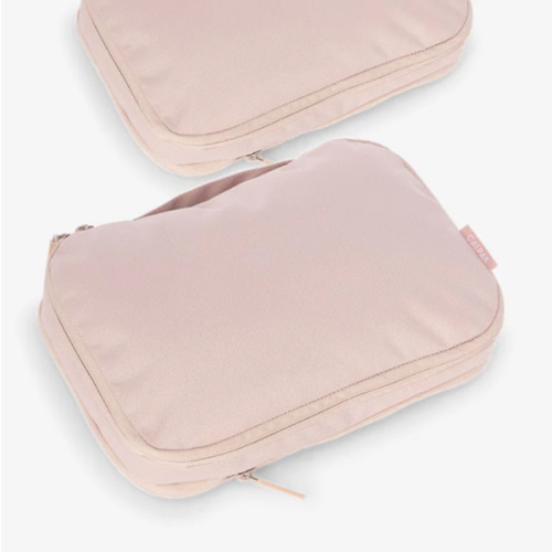 Small Compression Packing Cubes - PINK SAND