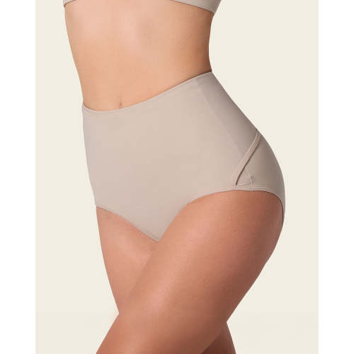 Firm Compression Postpartum Panty with Adjustable Belly Wrap