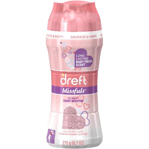 Dreft Blissfuls In-Wash Scent Booster - Original Baby Fresh Scent - 9.7 oz (Pack of 3)