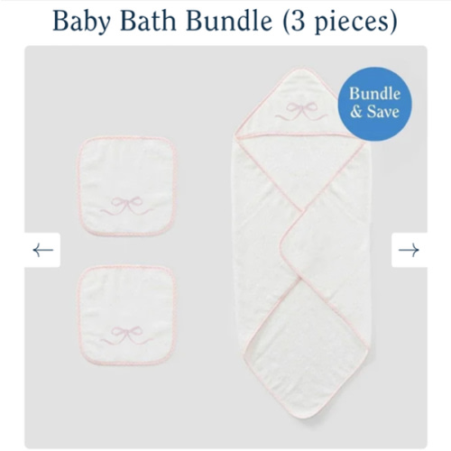 Personalized Baby Bath Bundle | Weezie Towels