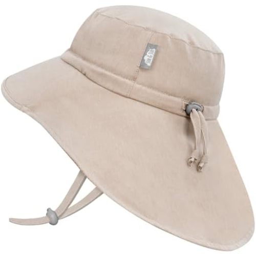 JAN & JUL Summer Adventure Wide Brim 50+ UPF Quick-Dry Sun-Hats for Kids