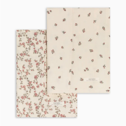2-Pack Muslin Burp Cloths