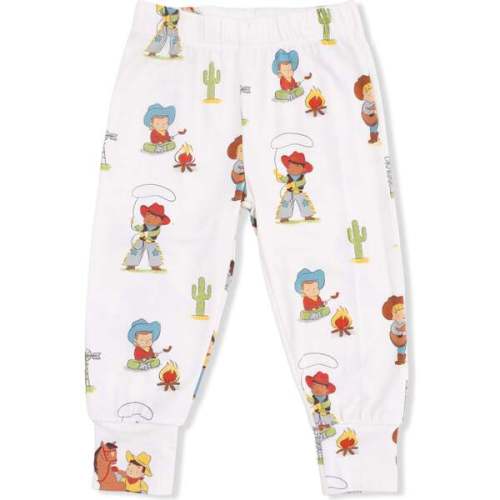 Vintage Cowboys - Short Sleeve Loungewear Set - Angel Dear | Maisonette