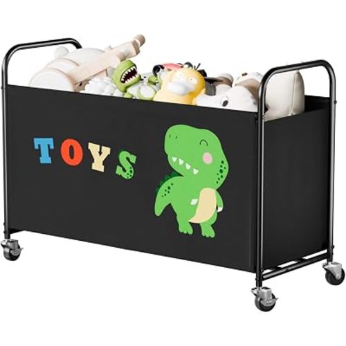 GRANNY SAYS 135L Large Toy Box for Boys, Toy Chest Storage with Wheels