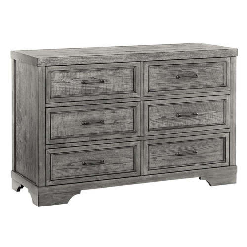 Westwood Design Foundry 6 Drawer Dresser  - Brushed Pewter