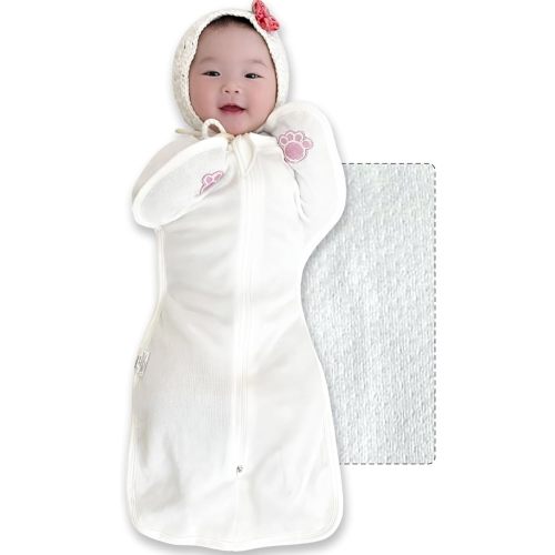 Swaddle Sleep Suit for Newborns, Arms-Up Position, Snug Fit Supports Natural Sleep Reflex, 0–6 Months