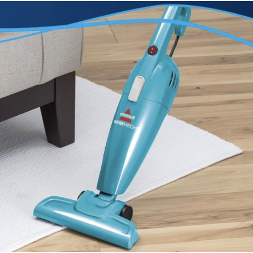 Bissell Featherweight Stick Lightweight Bagless Vacuum With Crevice Tool, 2033, One Size Fits All, Blue