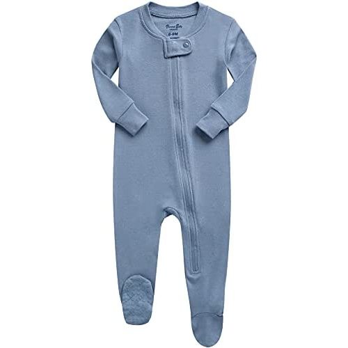 VAENAIT BABY Infant Toddler Boys Girls Footed One-Piece Sleep and Play Premium Modal Pajamas 1-2 Pieces