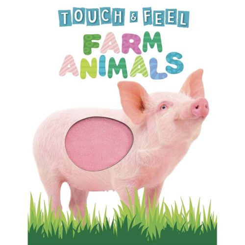 Touch and Feel Farm Animals - Novelty Book - Children's Board Book - Interactive Fun Child's Book