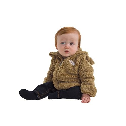THE NORTH FACE Baby Campshire Full Zip Hoodie | Cozy Fleece Winter Jacket for Toddlers, With Mittens & Attached Bear Ear Hood