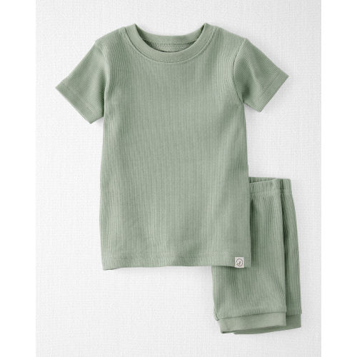Baby Organic Cotton Ribbed Pajamas Set  - Little Planet | Carter's