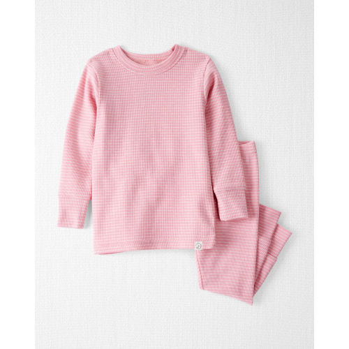 Baby Girl Organic Cotton Pajamas in Stripes - Little Planet | Carter's