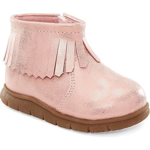 Simple Joys by Carter's Unisex-Baby Jill First Walker Bootie Shoe