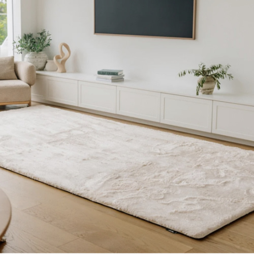 Deluxe Shaggy Relax Mat - 1.4" Thick Memory Foam