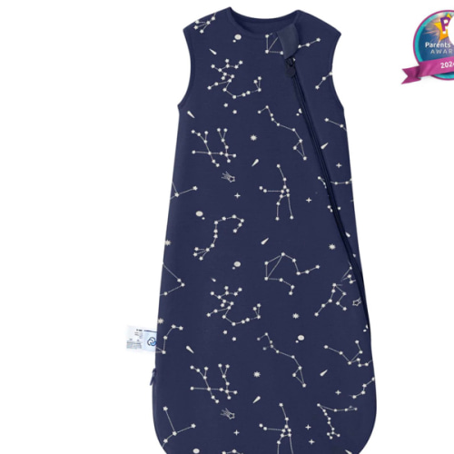 Sleeveless Sleep Sack 0.5 TOG - Organic Cotton - Constellation