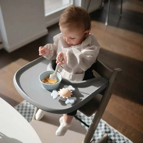 Mushie - Long Sleeve Bib
