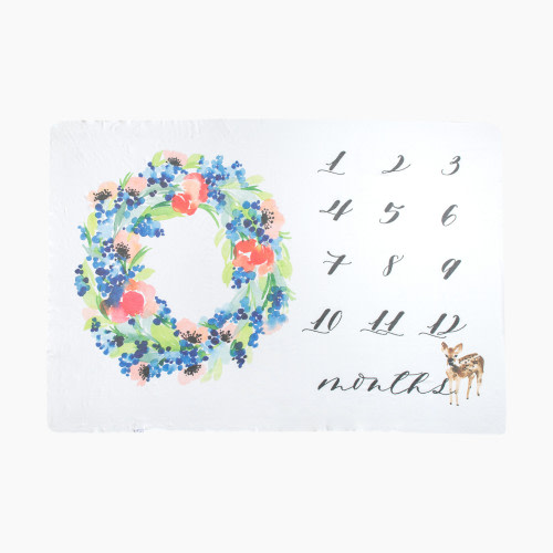 Copper Pearl Milestone Blanket - Wren