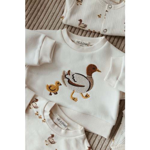 FLUFFY DUCKS SWEATER - 6-12M