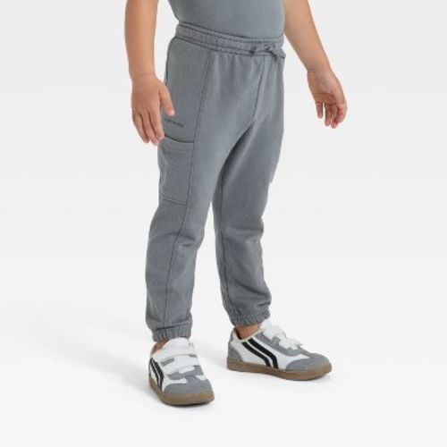 Toddler Boys' Washed French Terry Jogger Pants - Cat & Jack™
