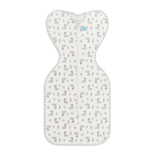 Love to Dream Swaddle UP, Baby Sleep Sack, Self-Soothing Swaddles for Newborns, Improves Sleep, Snug Fit Helps Calm Startle Reflex, New Born Essentials for Baby, 13-19 lbs, Bunny - Small (8-13 lbs.)