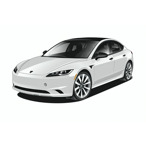 Tesla Model 3 Car Sun Shades (Highland Facelift; 2024-Present)