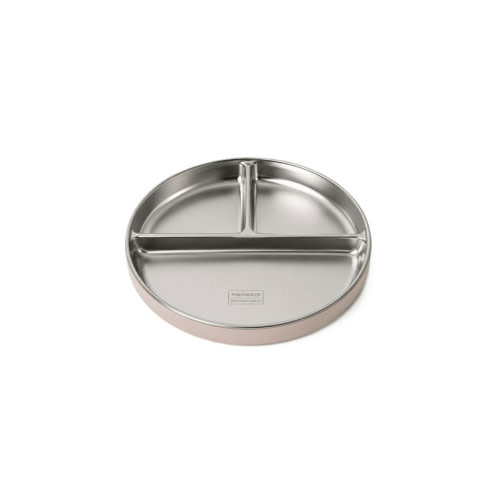 Buy Micasso & Co Divided Suction Plate Old Pink at Well.ca | Free Shipping $35+ in Canada