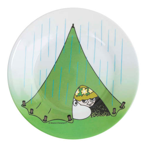 Moomin Snufkin Camping Children's Plate - Finnish Gifts for Kids – FinnStyle
