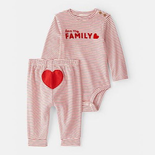 Baby Carter's 2-pc. Striped Long-Sleeve Bodysuit & Pant Set