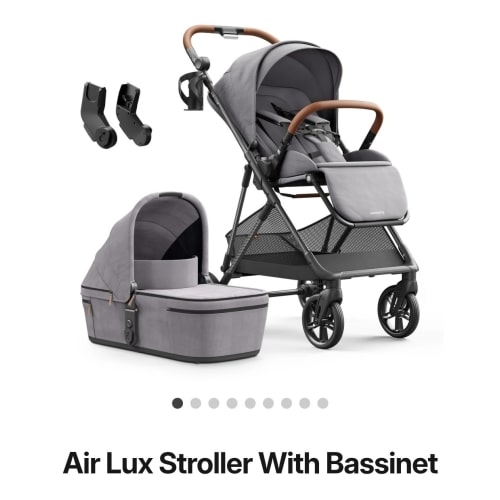 Air Lux Stroller With Bassinet